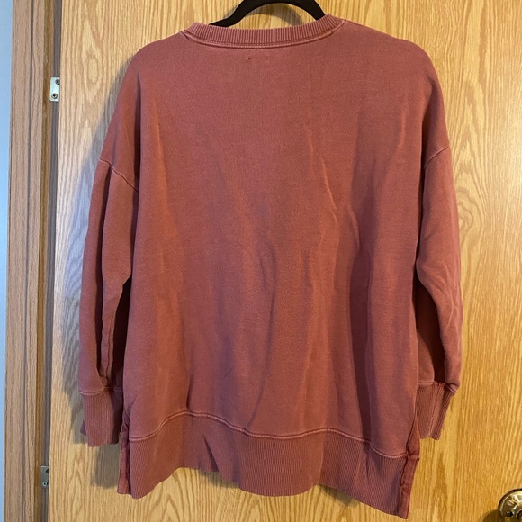 Aerie  Crewneck Sweatshirt Relaxed Fit - Picture 3 of 3